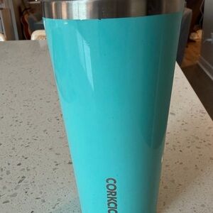 Corkcicle Teal Tumbler with Lid